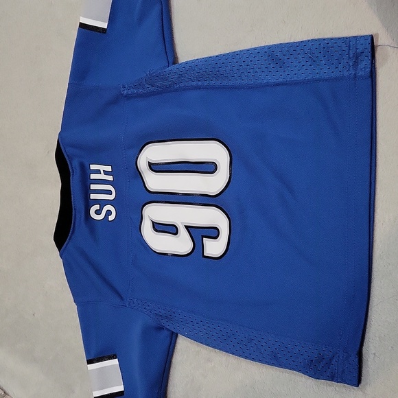 NFL Team Apparel Detroit Lions Kids Jersey - Picture 10 of 11